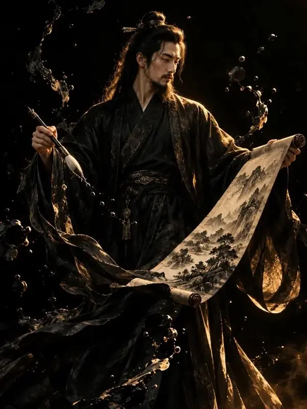 《权谋画局》封面｜古装短剧-黄果剧场